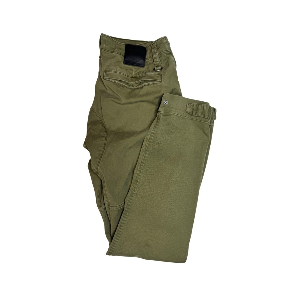 DU/ER Live Free Adventure Pants Mens 34x32 Olive Green Water Repellent Joggers